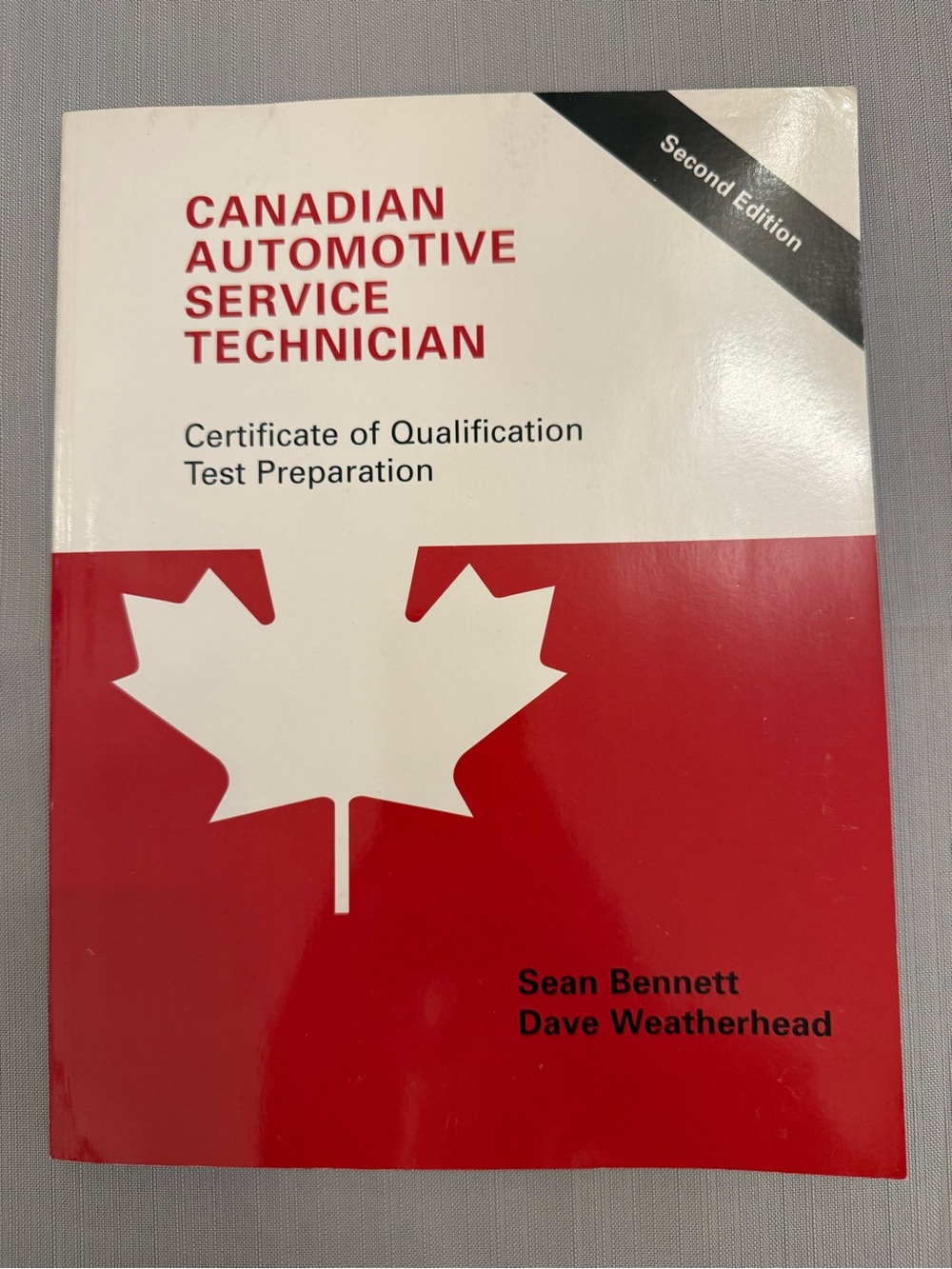 Canadian Automotive Service Technician Test Preparation Book - Red